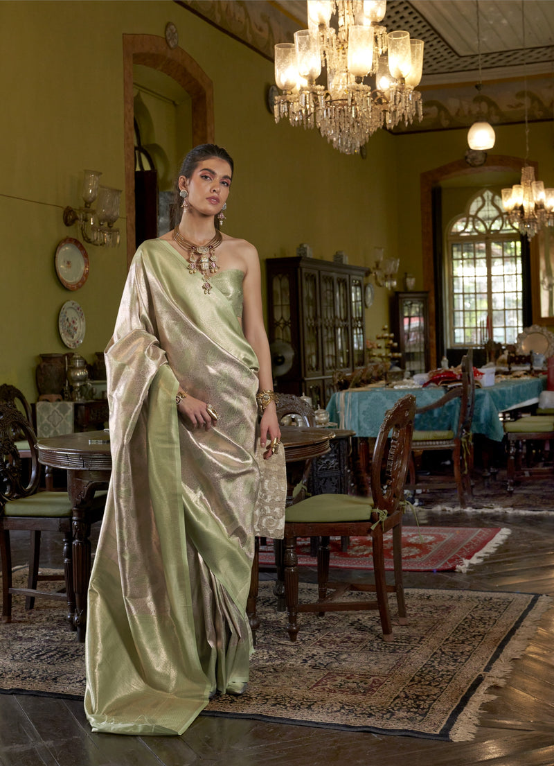 The Royal Heritage Handwoven Kanjivaram Silk Saree