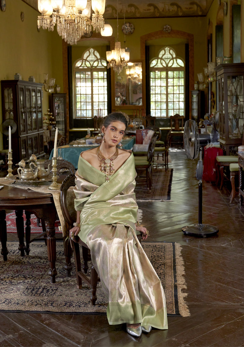 The Royal Heritage Handwoven Kanjivaram Silk Saree