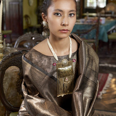 The Royal Heritage Handwoven Kanjivaram Silk Saree