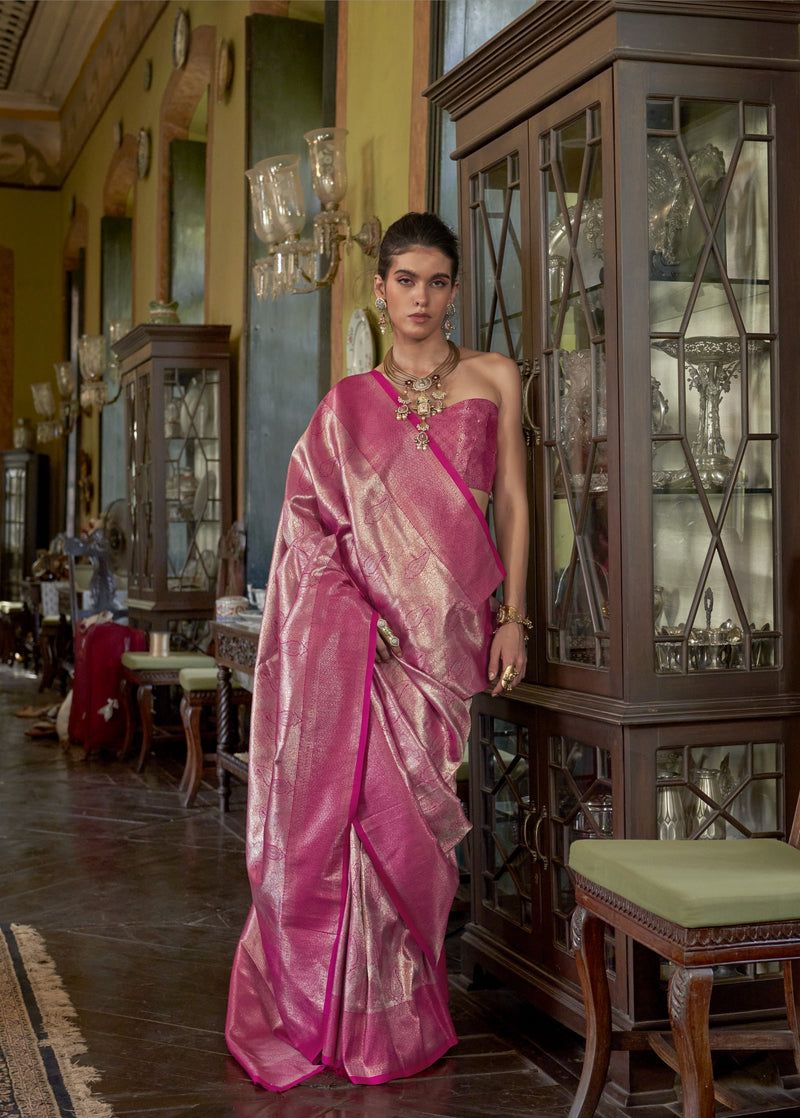 The Royal Heritage Handwoven Kanjivaram Silk Saree