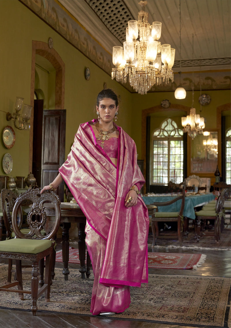 The Royal Heritage Handwoven Kanjivaram Silk Saree
