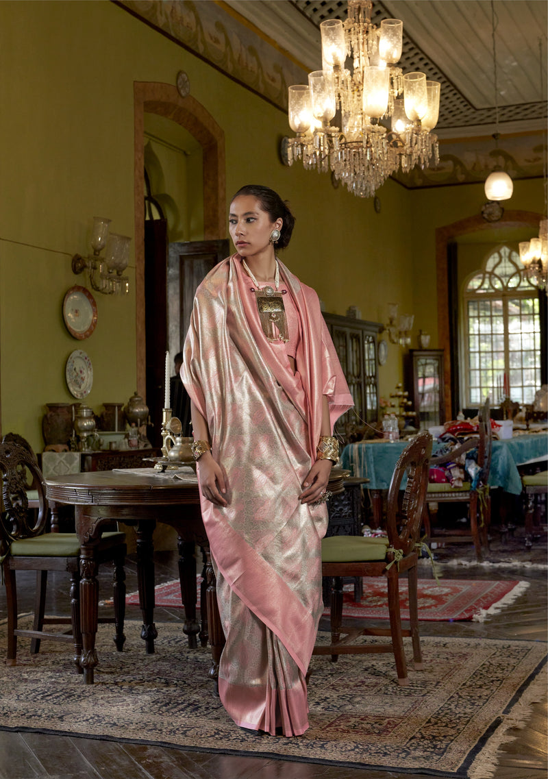 The Royal Heritage Handwoven Kanjivaram Silk Saree