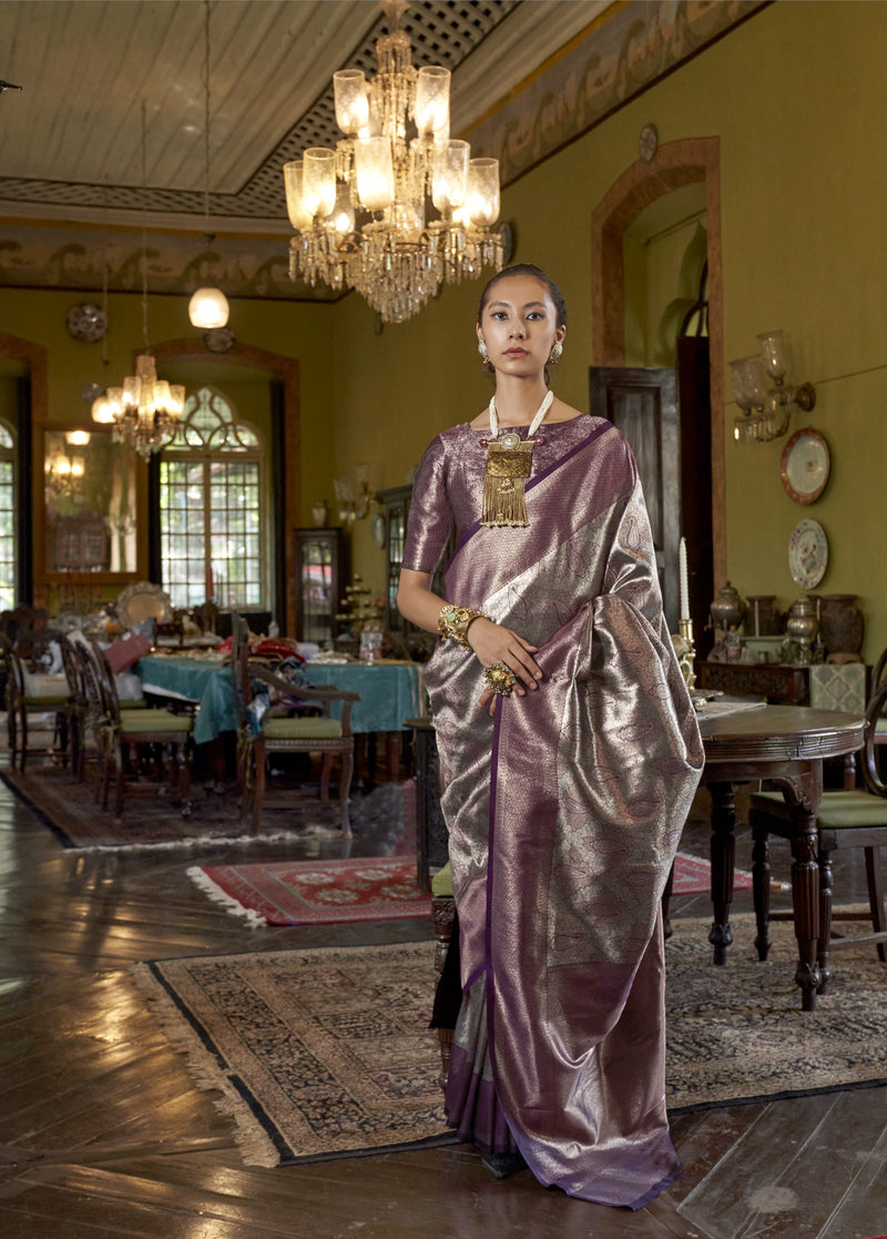 The Royal Heritage Handwoven Kanjivaram Silk Saree