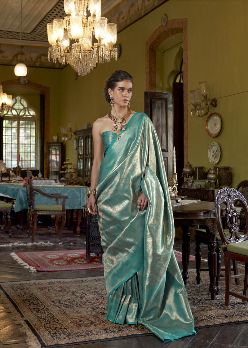 The Royal Heritage Handwoven Kanjivaram Silk Saree