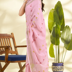 Soft Linen Silk Saree