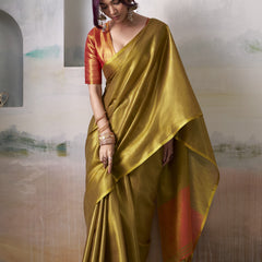 Pure Handloom Tissue Silk Saree