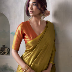 Pure Handloom Tissue Silk Saree