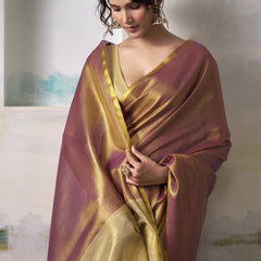 Pure Handloom Tissue Silk Saree