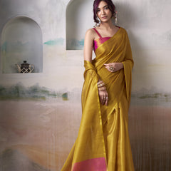 Pure Handloom Tissue Silk Saree