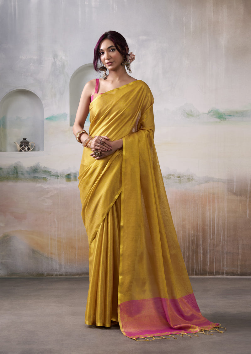 Pure Handloom Tissue Silk Saree