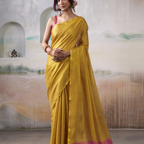 Pure Handloom Tissue Silk Saree