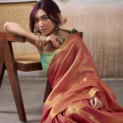 Pure Handloom Tissue Silk Saree