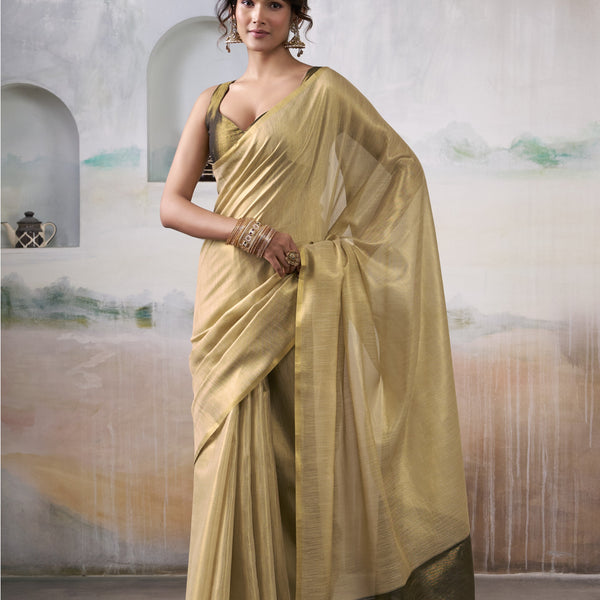 Pure Handloom Tissue Silk Saree
