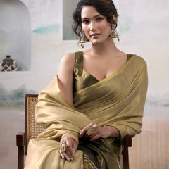 Pure Handloom Tissue Silk Saree