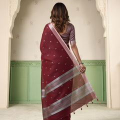 Soft Linen Silk Saree