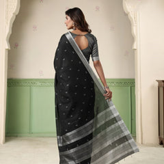 Soft Linen Silk Saree