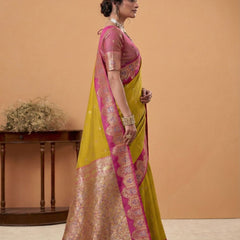 Premium Soft Satin Silk Saree