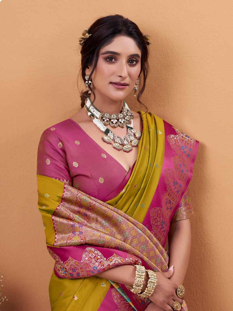 Premium Soft Satin Silk Saree