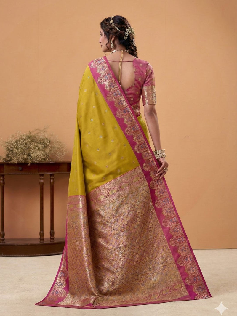 Premium Soft Satin Silk Saree