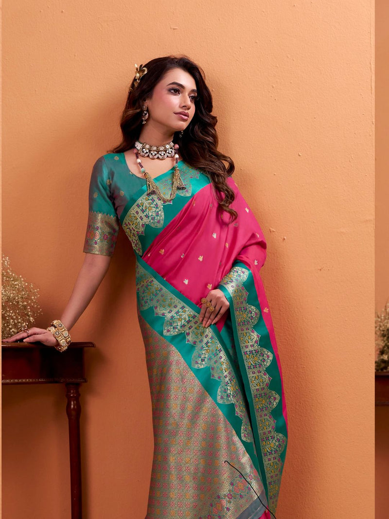Premium Soft Satin Silk Saree