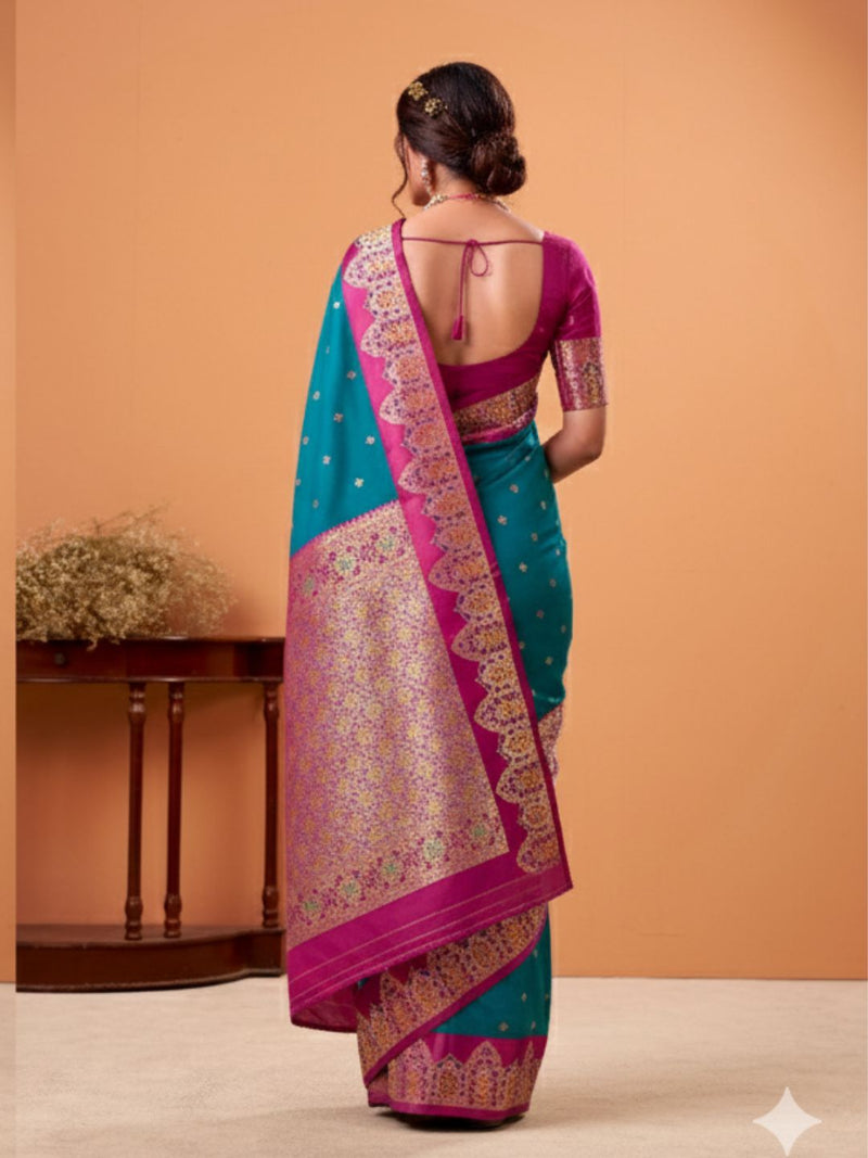 Premium Soft Satin Silk Saree