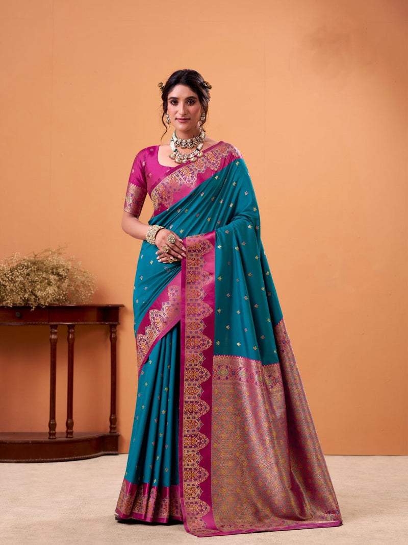 Premium Soft Satin Silk Saree