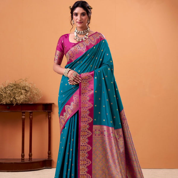 Premium Soft Satin Silk Saree