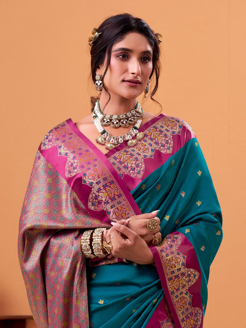 Premium Soft Satin Silk Saree