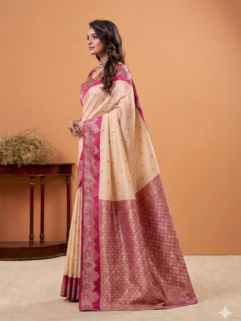 Premium Soft Satin Silk Saree