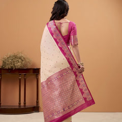 Premium Soft Satin Silk Saree