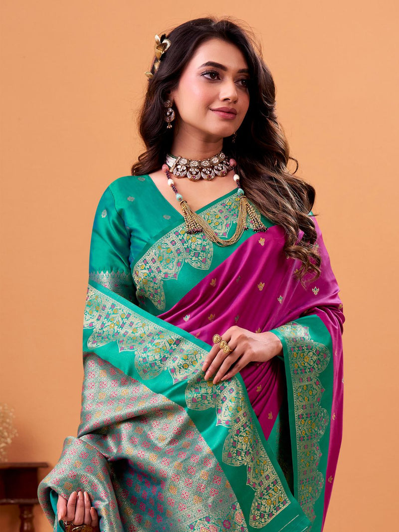 Premium Soft Satin Silk Saree