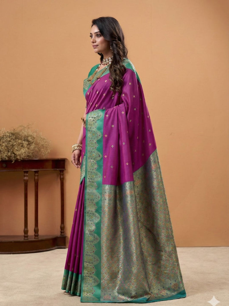 Premium Soft Satin Silk Saree