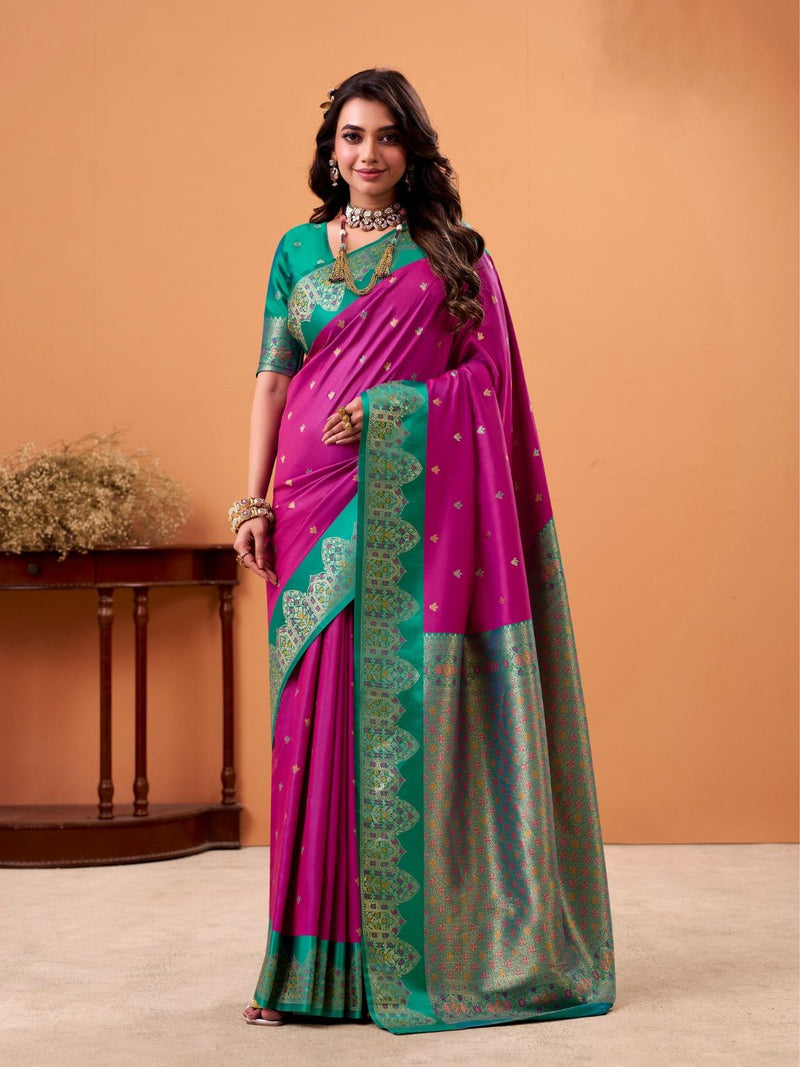Premium Soft Satin Silk Saree