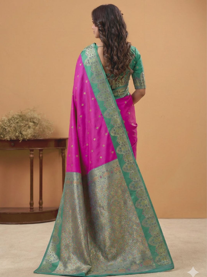 Premium Soft Satin Silk Saree