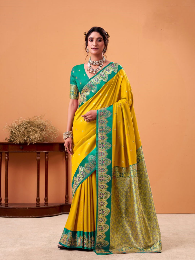 Premium Soft Satin Silk Saree