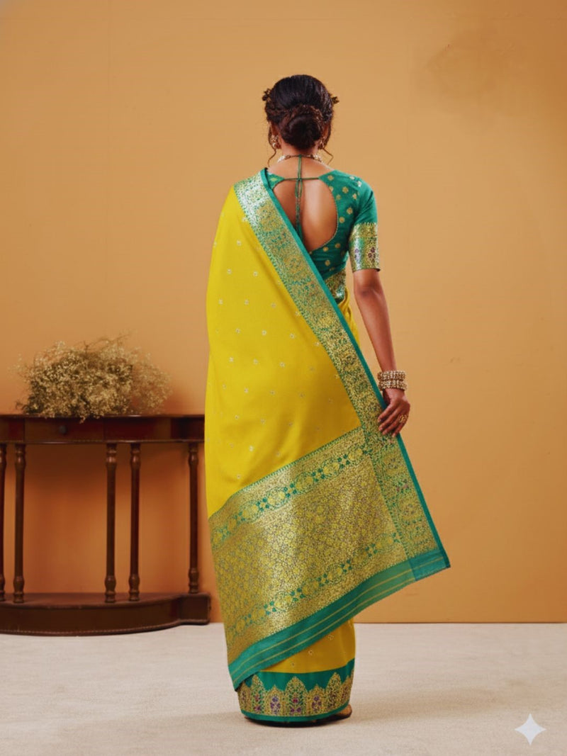 Premium Soft Satin Silk Saree