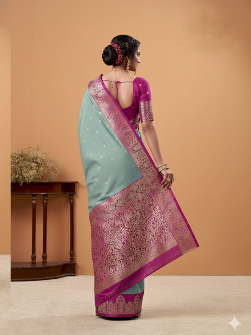 Premium Soft Satin Silk Saree