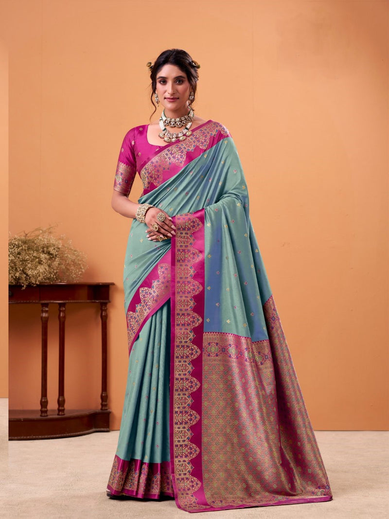 Premium Soft Satin Silk Saree