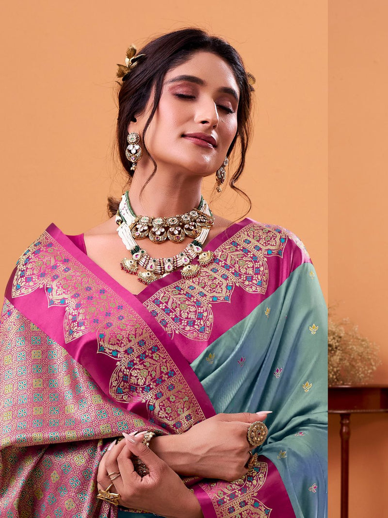 Premium Soft Satin Silk Saree