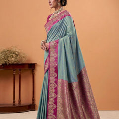 Premium Soft Satin Silk Saree