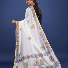 Original Hand Block Print Saree