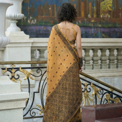 Tissue Linen Saree