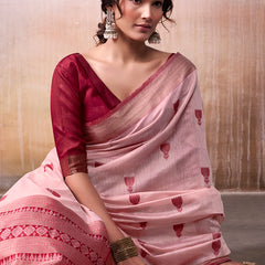 Woven Modal Cotton Elegance Saree