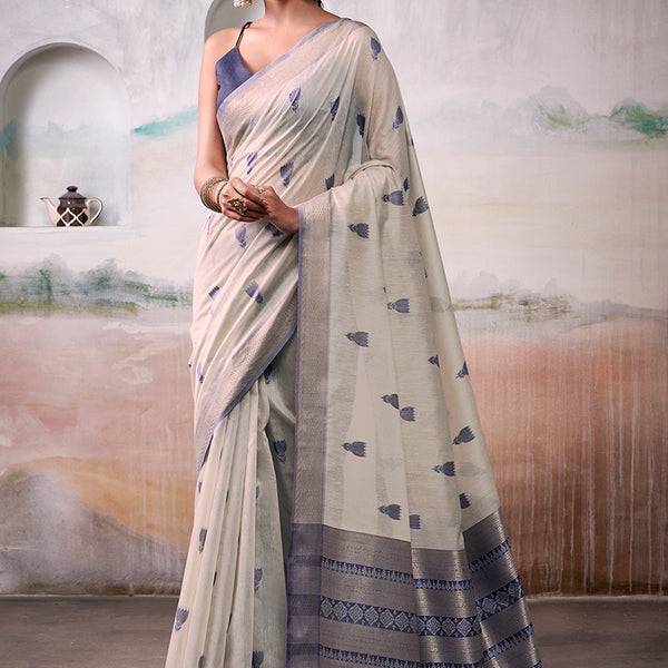 Woven Modal Cotton Elegance Saree