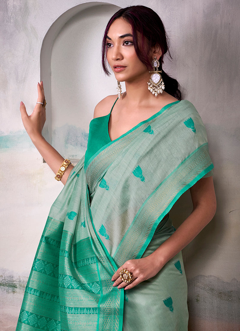 Woven Modal Cotton Elegance Saree