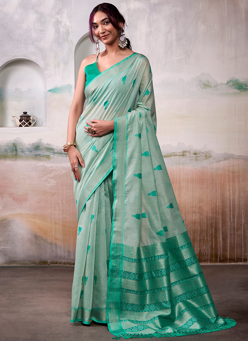 Woven Modal Cotton Elegance Saree