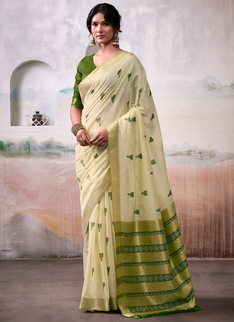 Woven Modal Cotton Elegance Saree