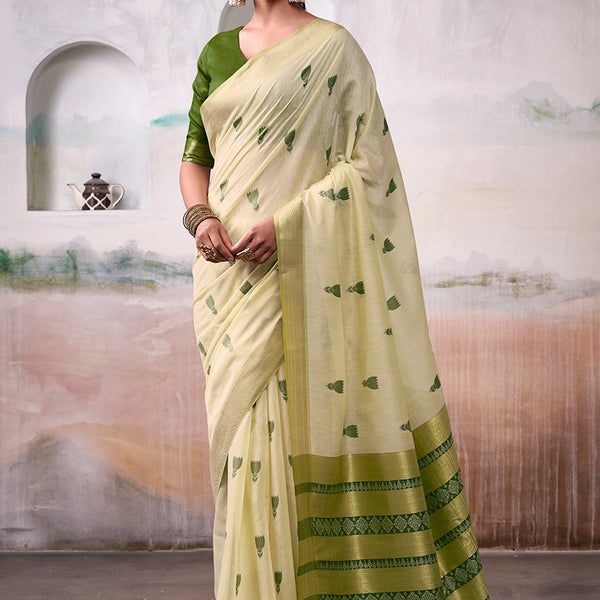 Woven Modal Cotton Elegance Saree