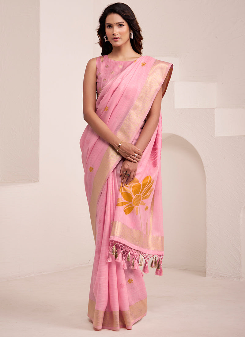 Pure Organza Silk with  Exquisite Floral Prints