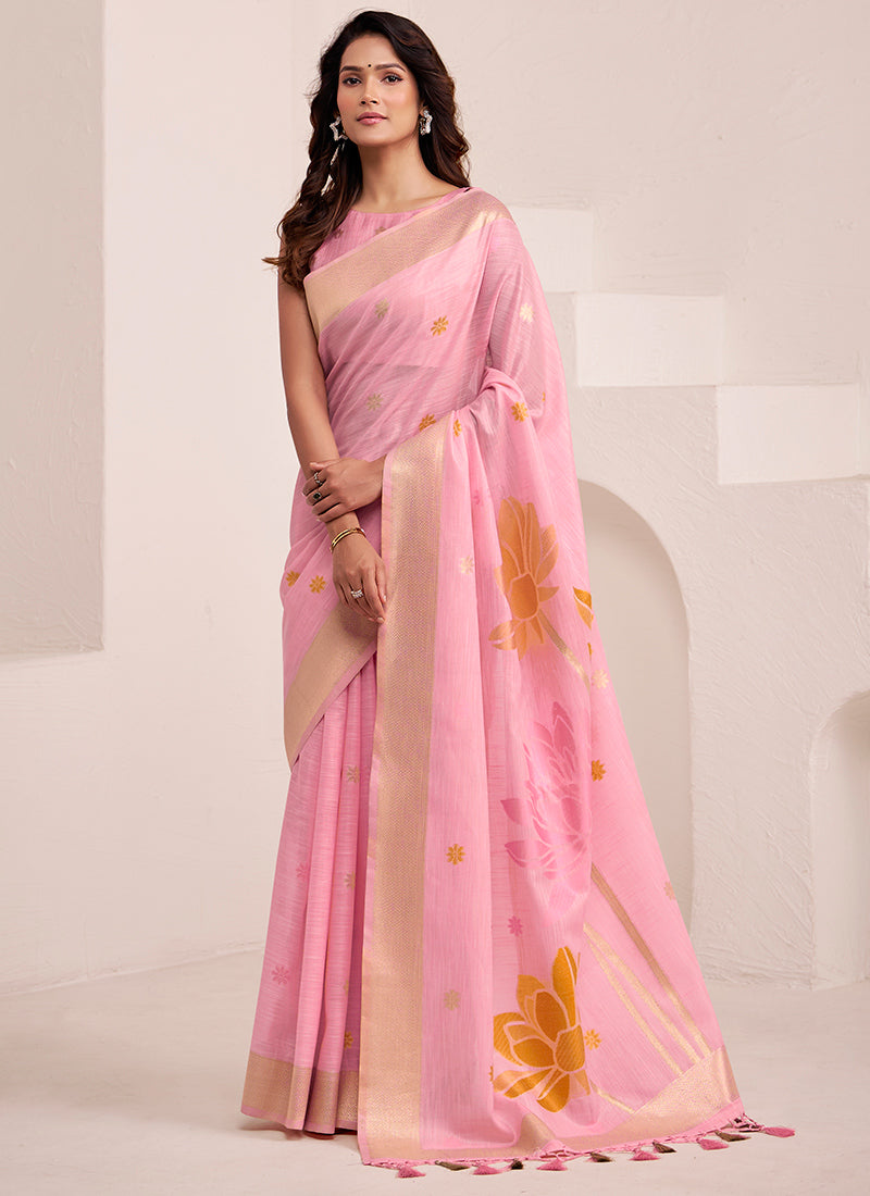 Pure Organza Silk with  Exquisite Floral Prints